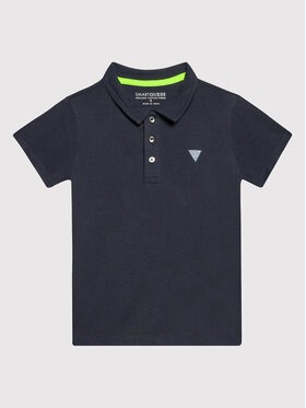 Guess Guess Polo N2GP03 KAPY0 Blu scuro Regular Fit