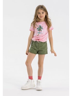 MINOTI MINOTI Szorty 14short 14 Khaki Regular Fit