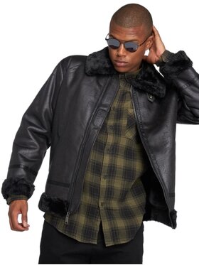 Alpha Industries Alpha Industries Kurtka zimowa B3 FL 143106 Czarny Regular Fit