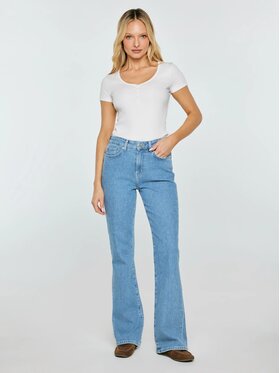 BIG STAR BIG STAR Jeansy CHIARA_144_190 Niebieski Bootcut Fit