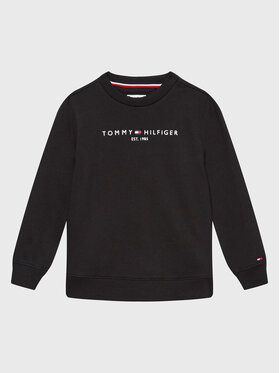 Tommy Hilfiger Tommy Hilfiger Majica dugih rukava Essential KS0KS00212 M Crna Regular Fit