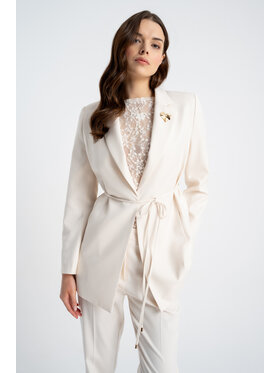 CLICK CLICK Σακάκι 70-953 Εκρού Regular Fit