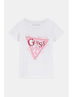Guess Kids Guess Kids T-Shirt 184849 Biały Classic Fit