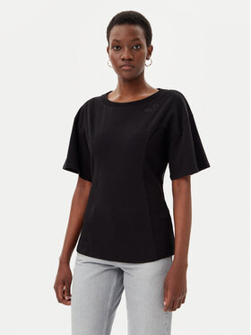 Liu Jo Liu Jo Tricou TA5108 JS003 Negru Regular Fit