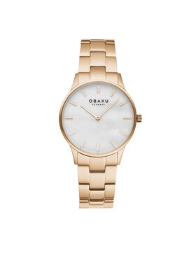 Obaku Obaku Hodinky Lyng Lille V247LXVWSV Zlatá