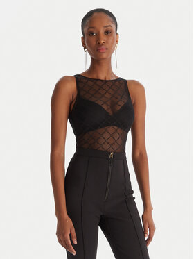 Elisabetta Franchi Elisabetta Franchi Body BO-020-51E2-V150 Schwarz Slim Fit