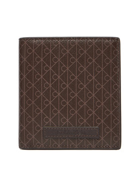 Calvin Klein Calvin Klein Maks Coated Ns Slim Billfold LV04D1084G Brūns