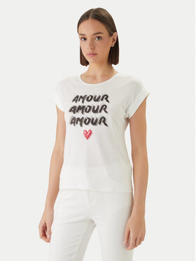 Morgan Morgan T-shirt 261-DOUR Bijela Regular Fit