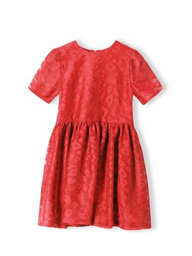 MINOTI MINOTI Sukienka elegancka 16party 32 Czerwony Regular Fit