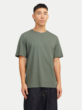 Jack&Jones Jack&Jones T-Shirt Organic Basic 12156101 Zielony Standard Fit