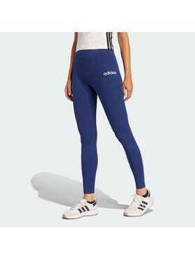 adidas adidas Legginsy Essentials Linear JD3155 Granatowy Slim Fit