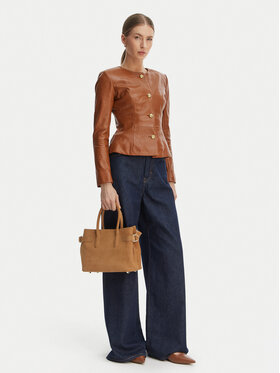 Marciano Guess Marciano Guess Giacca di pelle G6GL02 L0083 Marrone Regular Fit