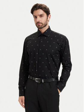 KARL LAGERFELD KARL LAGERFELD Сорочка 605000 563622 Чорний Regular Fit