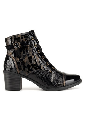 Rieker Rieker Schnürschuhe Y2032-00 Schwarz