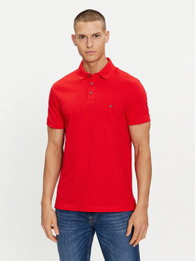 Tommy Hilfiger Tommy Hilfiger Polo 1985 MW0MW17771 Crvena Slim Fit