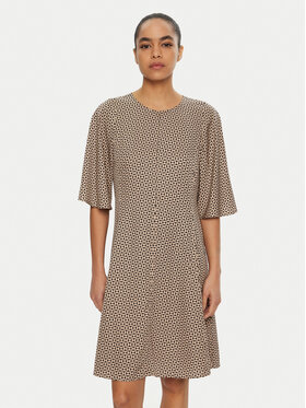 Marc O'Polo Marc O'Polo Повсякденна сукня 408 1208 21465 Бежевий Relaxed Fit