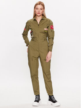 Aeronautica Militare Aeronautica Militare Kombinezons 231TU121DCT3120 Zaļš Regular Fit