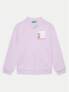 United Colors Of Benetton United Colors Of Benetton Felpa 3J70G5037 Viola Regular Fit