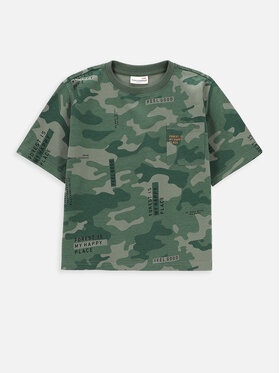 Coccodrillo Coccodrillo T-Shirt WC4143203NAK Grün Regular Fit