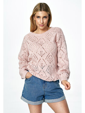 FIGL FIGLFIGL Maglione M887 Rosa Oversize