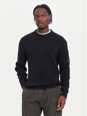 C.P. Company C.P. Company Sweter 19CMKN307A006170A Czarny Regular Fit