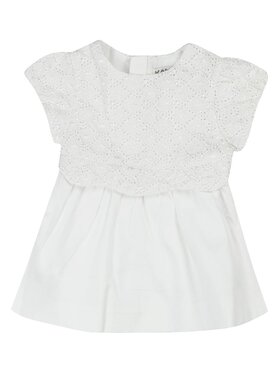Kanz Kanz Sukienka codzienna 1642335-1000 Biały Basic Fit