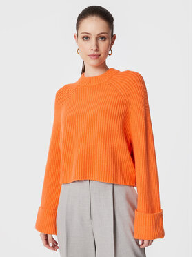 Edited Edited Sweter Brittany EDT4463005000002 Pomarańczowy Regular Fit