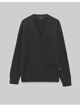 Borgio Borgio Kardigan cardano Czarny Classic Fit