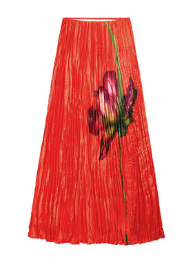 Πλισέ φούστα Desigual φωτογραφία