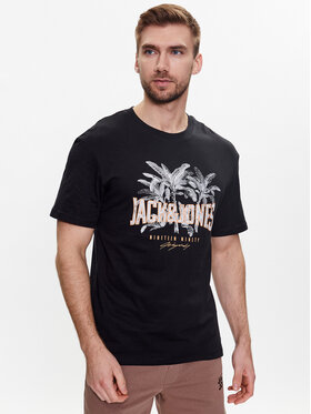 Jack&Jones Jack&Jones Тишърт Type 12235151 Черен Relaxed Fit
