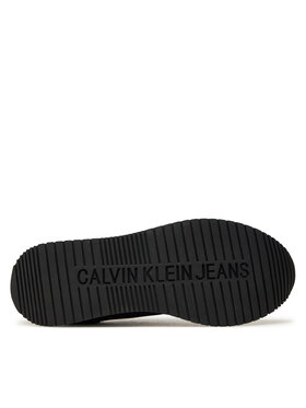 Calvin Klein Superge Runner Laceup Low Mg Mix YW0YW01615 Črna