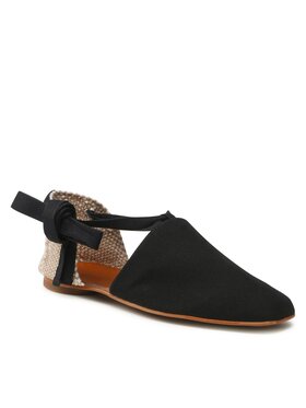 Castañer Castañer Espadrilky Gala/001 022657-100 Čierna