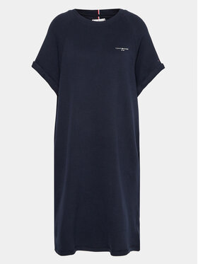 Tommy Hilfiger Curve Tommy Hilfiger Curve Ежедневна рокля WW0WW39253 Тъмносин Regular Fit