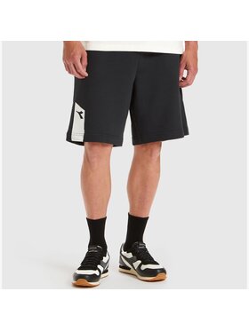 Diadora Diadora Szorty materiałowe DIADORA BERMUDA ICON Czarny Regular Fit