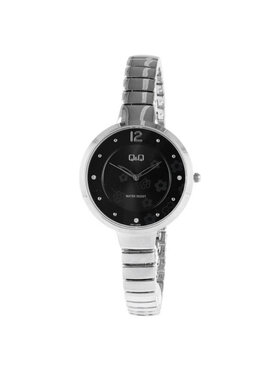 Q&Q Q&Q Zegarek F611-202 Srebrny