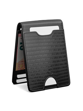 James Hawk James Hawk Mały Portfel Męski Męski skórzany portfel slim z RFID Szary