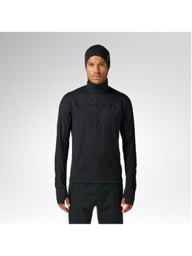 Rossignol Rossignol Bluza techniczna M Half Zip First Layer Czarny Slim Fit