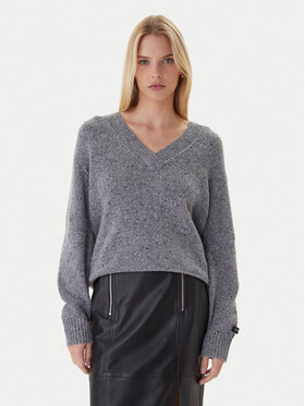 Calvin Klein Jeans Calvin Klein Jeans Džemper Chunky LV044D328G Siva Regular Fit