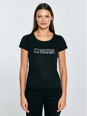 BIG STAR BIG STAR T-Shirt AVRA Czarny Basic Fit