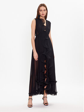 Babylon Babylon Večernja haljina S_MF0212 Crna Regular Fit