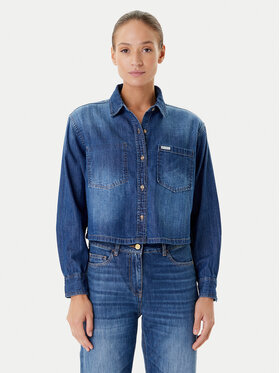 Guess Jeans Guess Jeans Koszula jeansowa W5YH0D D5M8A Granatowy Regular Fit