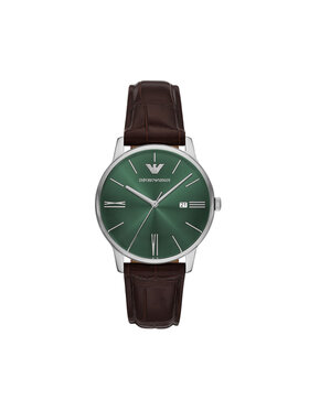 Emporio Armani Emporio Armani Ročna ura Minimalist AR11672 Rjava