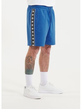 PITBULL PITBULL Szorty materiałowe TAPE NUGGET Niebieski Regular Fit