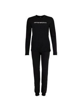 Emporio Armani Emporio Armani Piżama 29220 Czarny Comfort Fit