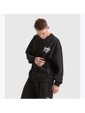 Diadora Diadora Bluza SWEATSHIRT CREW MANIFESTO Czarny Regular Fit