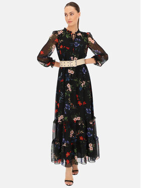 L’AF L’AF Sukienka elegancka Polina Czarny Regular Fit