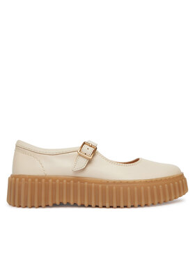 Clarks Clarks Poltopánky Torhill Jane 26186305 Écru
