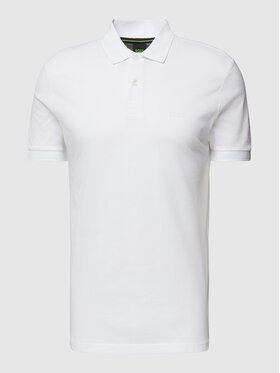 BOSS BOSS Polo 50507583-100 Biały Regular Fit