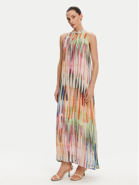 LOLA CASADEMUNT LOLA CASADEMUNT Sukienka letnia LS2516027 Kolorowy Relaxed Fit