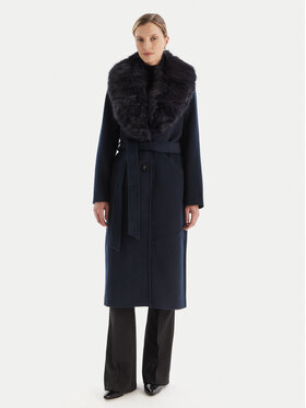 MICHAEL Michael Kors MICHAEL Michael Kors Vuneni kaput 77A7141M21 Tamnoplava Regular Fit